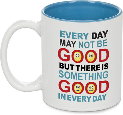 54% OFF on Mugwala Something Good In Everyday Ceramic Mug 350 ml