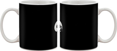 Artifa Vinyl Record Artistic Porcelain, Ceramic Mug 350 ml