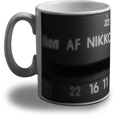 Artifa Camera Focus Porcelain, Ceramic Mug 350 ml