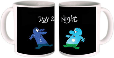 25% OFF on Shopkeeda Day & Night Ceramic Mug 350 ml 25% OFF on Shopkeeda Day & Night Ceramic Mug 350 ml