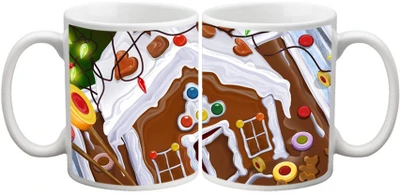 25% OFF on Shopkeeda Christmas SKMGCHMS035739 Ceramic Mug 350 ml