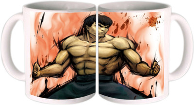 25% OFF on Shopkeeda Fei Long Street Fighter 4 Ceramic Mug 350 ml