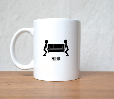 16% OFF on StyBuzz Friend and Best Friend Porcelain Mug 300 ml 16% OFF on StyBuzz Friend and Best Friend Porcelain Mug 300 ml