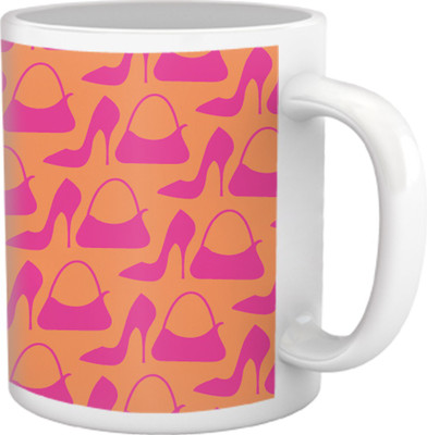 60% OFF on Tiedribbons Pure Vanity_Tru Concept_Vintage Jewel Pattern Ceramic Mug 325 ml