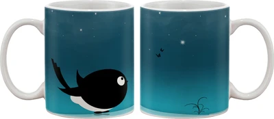15% OFF on Artifa Bird And Butterfly Porcelain, Ceramic Mug 350 ml 15% OFF on Artifa Bird And Butterfly Porcelain, Ceramic Mug 350 ml