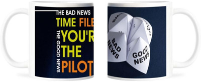 50% OFF on Refeel Gifts You Are The Pilot Ceramic Mug 325 ml