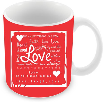 26% OFF on Everyday Gifts Love Ceramic Mug