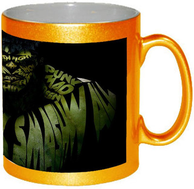 57% OFF on AMY 3d Hulk Text Art coffee Ceramic Mug