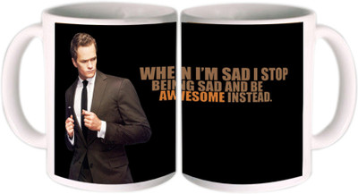 62% OFF on Shopkeeda Awesome Barney Ceramic Mug 350 ml