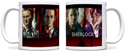 60% OFF on ShopMantra Sherlock Lovers Black Ceramic Mug 300 ml 60% OFF on ShopMantra Sherlock Lovers Black Ceramic Mug 300 ml