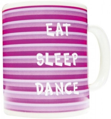 26% OFF on Everyday Gifts Line Gift for Eat Sleep Dance Ceramic Mug 400 ml