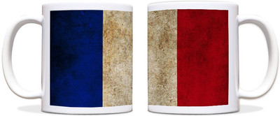 60% OFF on ShopMantra France Flag Black Ceramic Mug 300 ml 60% OFF on ShopMantra France Flag Black Ceramic Mug 300 ml