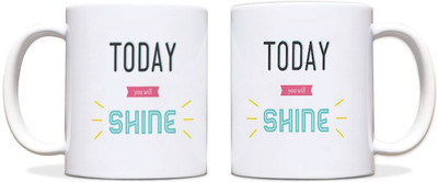 54% OFF on ShopMantra Today You Will Shine Black Ceramic Mug 300 ml 54% OFF on ShopMantra Today You Will Shine Black Ceramic Mug 300 ml
