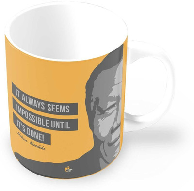 25% OFF on Thinkpot It always Seems Impossible - Nelson Mandela Ceramic Mug 25% OFF on Thinkpot It always Seems Impossible - Nelson Mandela Ceramic Mug