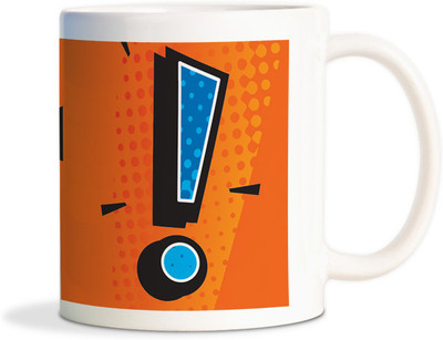 81% OFF on AMY Comic Cartoon Blast Coffee Ceramic Mug 450 ml