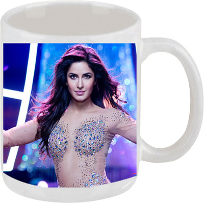 28% OFF on Ellicon E22 Katrina Kaif Dhoom 3 Ceramic Mug 325 ml