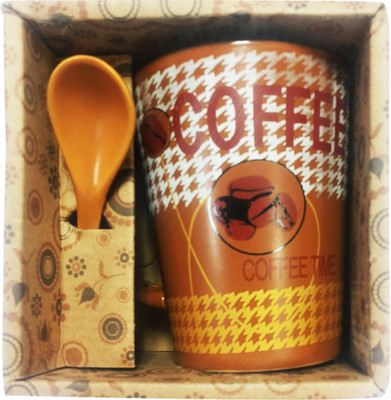 22% OFF on Returnfavors Personalized Morning Coffee With Spoon Ceramic Mug