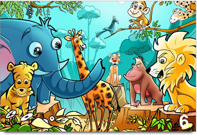 75% OFF on Sanimated Animals Paper Print 75% OFF on Sanimated Animals Paper Print
