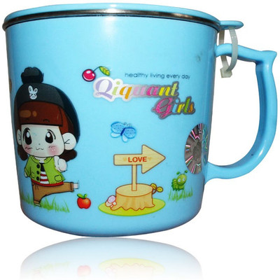 40% OFF on DRL DRL Blue Girl Mug Plastic, Stainless Steel Mug 150 ml 40% OFF on DRL DRL Blue Girl Mug Plastic, Stainless Steel Mug 150 ml
