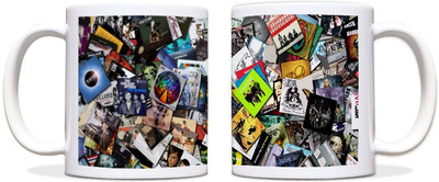 60% OFF on ShopMantra Music Album Black Ceramic Mug 300 ml