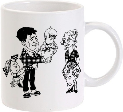 40% OFF on LOLprint Happy Family Ceramic Mug 325 ml 40% OFF on LOLprint Happy Family Ceramic Mug 325 ml