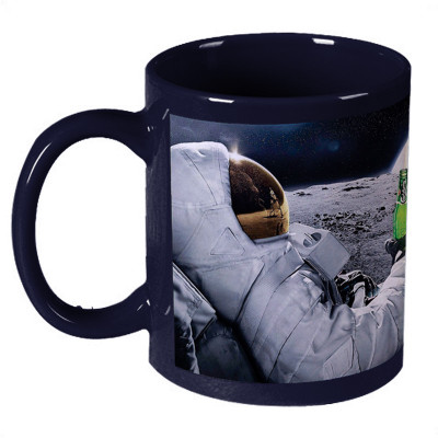 56% OFF on Amy Carlsberg Moon Dark Blue Ceramic Mug 330 ml 56% OFF on Amy Carlsberg Moon Dark Blue Ceramic Mug 330 ml