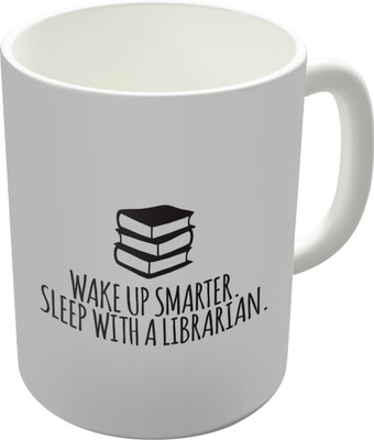 80% OFF on The Fappy Store Funny Wake Up Graphic Ceramic Mug 300 ml