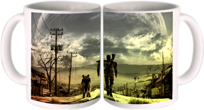 25% OFF on Shopkeeda Fallout Ceramic Mug 350 ml
