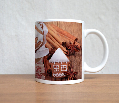 33% OFF on StyBuzz Snowflake Cookie Treat Christmas Ceramic Mug 300 ml 33% OFF on StyBuzz Snowflake Cookie Treat Christmas Ceramic Mug 300 ml