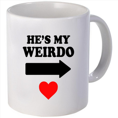 Snoogg he is my weirdo Ceramic Mug Snoogg he is my weirdo Ceramic Mug