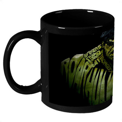 72% OFF on AMY 3d Hulk Text Art Ceramic Mug