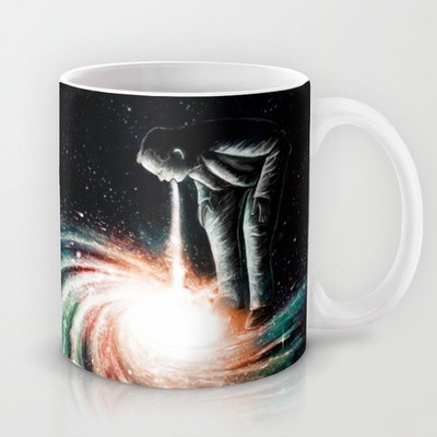 41% OFF on Astrode Cosmic Vomit Ceramic Mug 325 ml