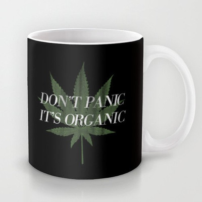 58% OFF on Astrode Don'T Panic It'S Organic Ceramic Mug 325 ml