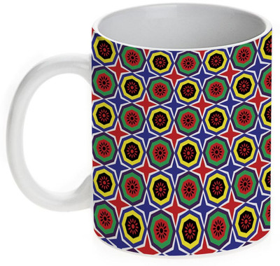 63% OFF on Mugwala Designer Rangli Pattern Ceramic Mug 350 ml 63% OFF on Mugwala Designer Rangli Pattern Ceramic Mug 350 ml