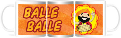 50% OFF on Refeel Gifts Balle Balle Gift Ceramic Mug 325 ml 50% OFF on Refeel Gifts Balle Balle Gift Ceramic Mug 325 ml