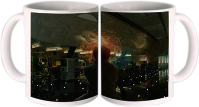 62% OFF on Shopkeeda Iron Man In lab Ceramic Mug 350 ml 62% OFF on Shopkeeda Iron Man In lab Ceramic Mug 350 ml