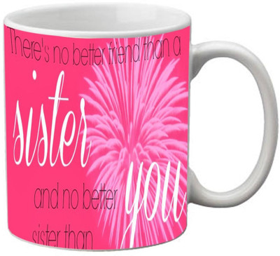 63% OFF on Holicshop Better Friend Sister Ceramic Mug