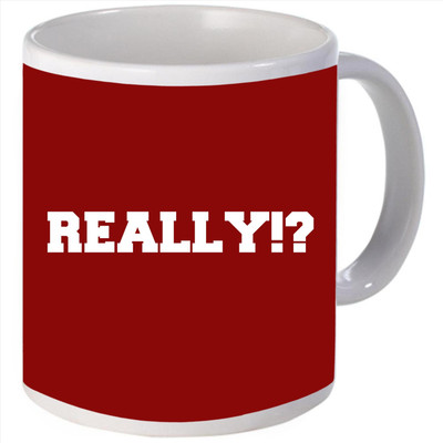 Snoogg Really Porcelain Bone China Coffee Ceramic Mug Snoogg Really Porcelain Bone China Coffee Ceramic Mug