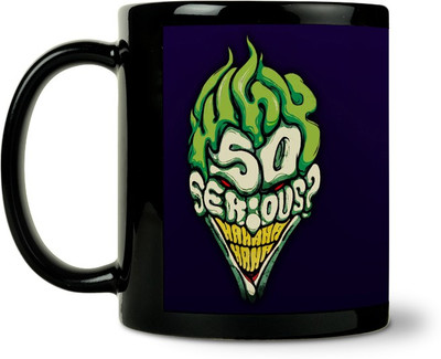 36% OFF on ShopMantra Why So Serious Cone Shape Face Ceramic Mug 300 ml 36% OFF on ShopMantra Why So Serious Cone Shape Face Ceramic Mug 300 ml