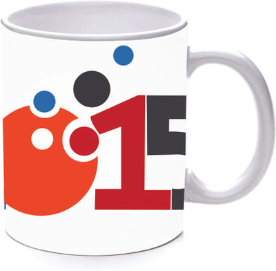 50% OFF on Printland New Year Bubbled Ceramic Mug