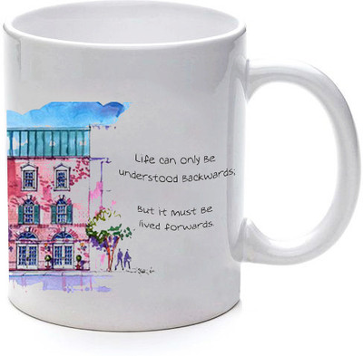 45% OFF on Printland Life Theory Ceramic Mug 350 ml 45% OFF on Printland Life Theory Ceramic Mug 350 ml