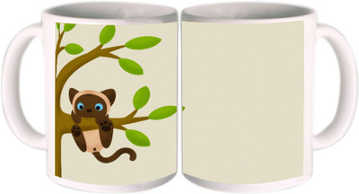 25% OFF on Shopkeeda Panda On Tree Ceramic Mug 350 ml 25% OFF on Shopkeeda Panda On Tree Ceramic Mug 350 ml