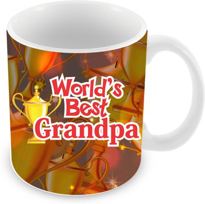 10% OFF on Everyday Gifts World's Best Grandpa Ceramic Mug 325 ml