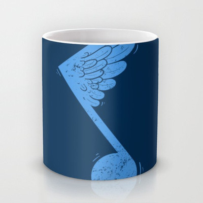 58% OFF on Astrode Flying Note Ceramic Mug 325 ml