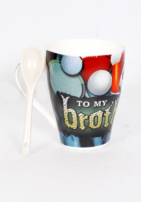 25% OFF on DRL Coffee Brother Love Porcelain Mug 300 ml, Pack of 2 25% OFF on DRL Coffee Brother Love Porcelain Mug 300 ml, Pack of 2