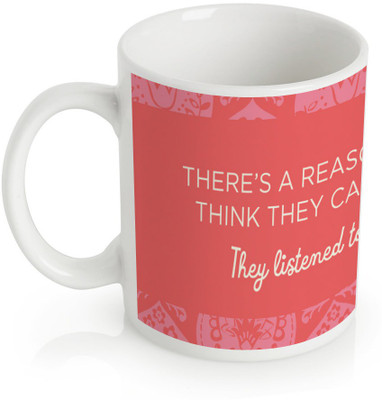 50% OFF on StyBuzz Listen To Your Mom Mothers Day Porcelain Mug 300 ml