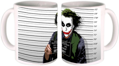 62% OFF on Shopkeeda The Joker Ceramic Mug 350 ml