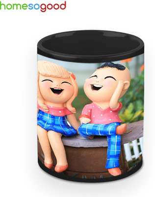 33% OFF on HomeSoGood The Laughing Dolls Coffee Ceramic Mug 280 ml 33% OFF on HomeSoGood The Laughing Dolls Coffee Ceramic Mug 280 ml