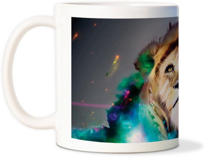 75% OFF on AMY Lion Face Big Scary Abstractcoffee Ceramic Mug 75% OFF on AMY Lion Face Big Scary Abstractcoffee Ceramic Mug