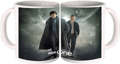 25% OFF on Shopkeeda Sherlock Ceramic Mug 350 ml